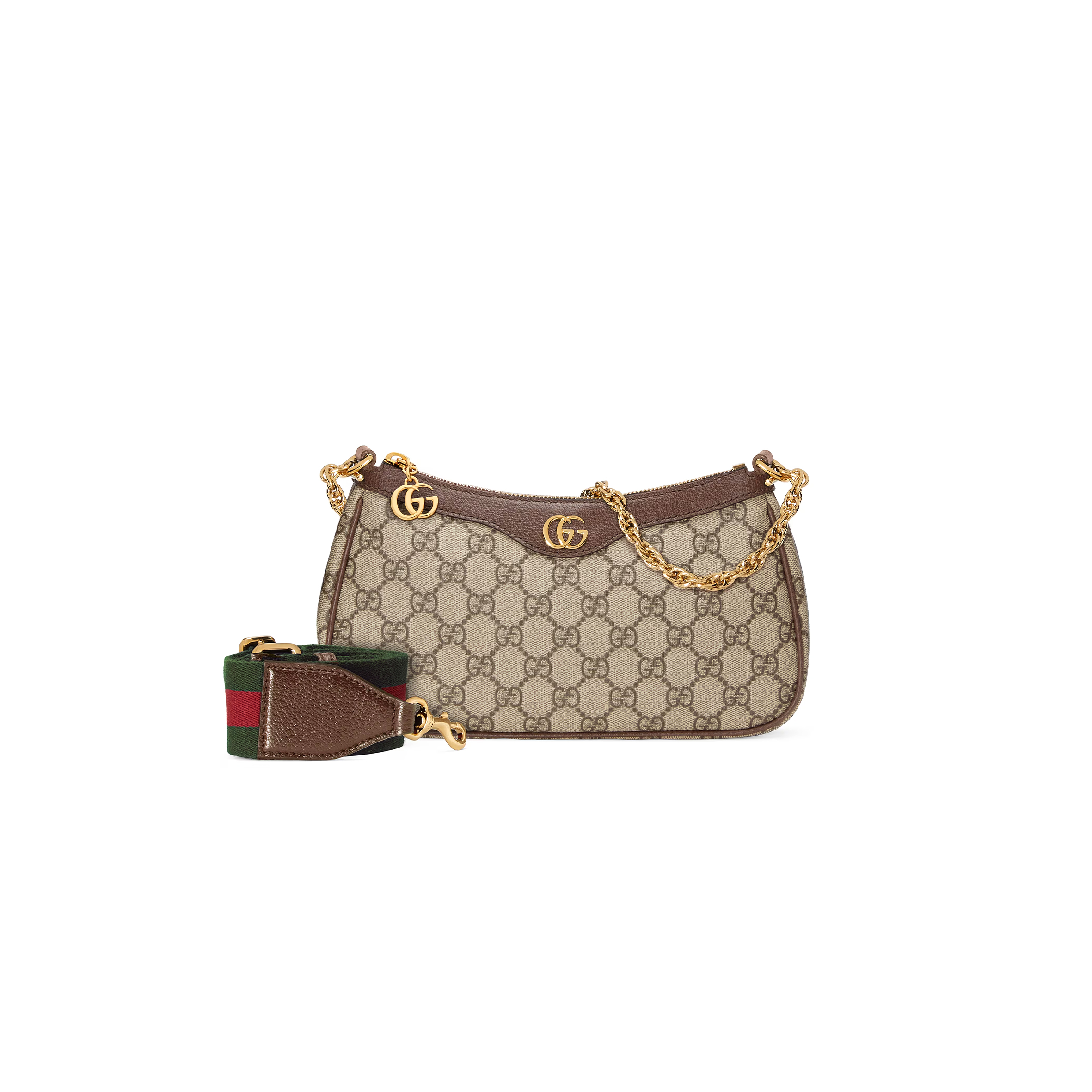 GUCCI OPHIDIA SMALL SHOULDER BAG ‎735132 (25*15.5*6cm)